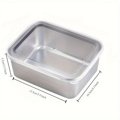 8 Pack Stainless Steel Food Storage Containers with Airtight Matching Lids, Leakproof Stackable Meal Prep Containers, Multi-Purpose Food Boxes for School Lunches, Office Meals, Home Parties & Outdoor Camping