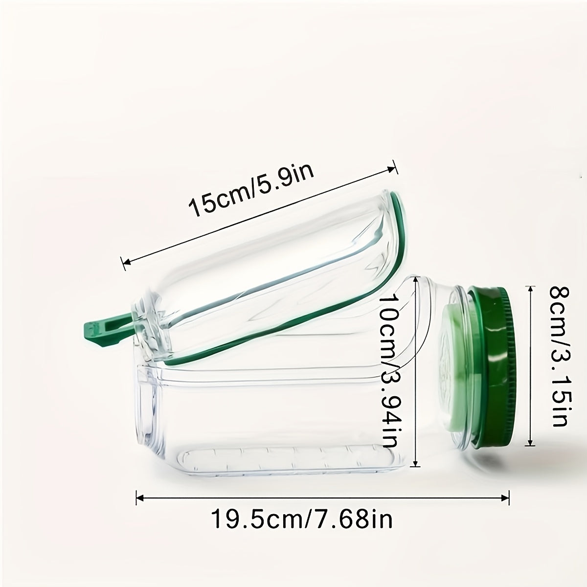 Side Opening Leak-Proof Salad Jar with Independent Sealed Sauce Cup, Stackable Food Container Safe for Microwave, Dishwasher and Refrigerator, Perfect for Daily Meal Prep, Office Lunches and Travel