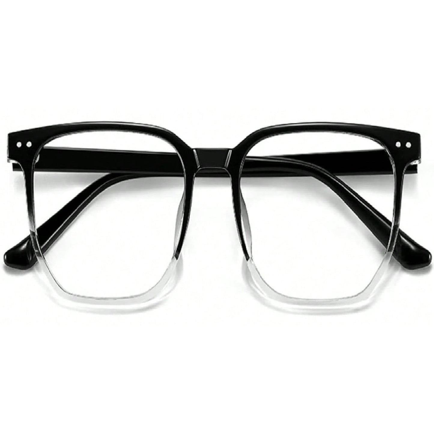 1 Pair Women’s Retro Black Small Square Plain Glasses – Face-Flattering Style for Round Faces, Timeless Chic Eyewear Design